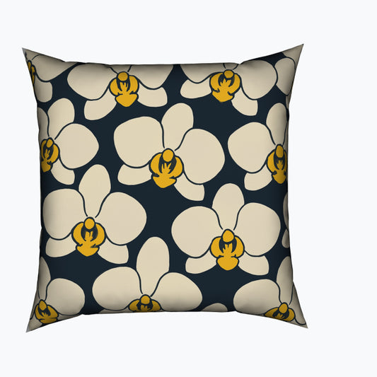 Wasserabweisendes Outdoor-Kissen (quadratisch, Allover-Print)