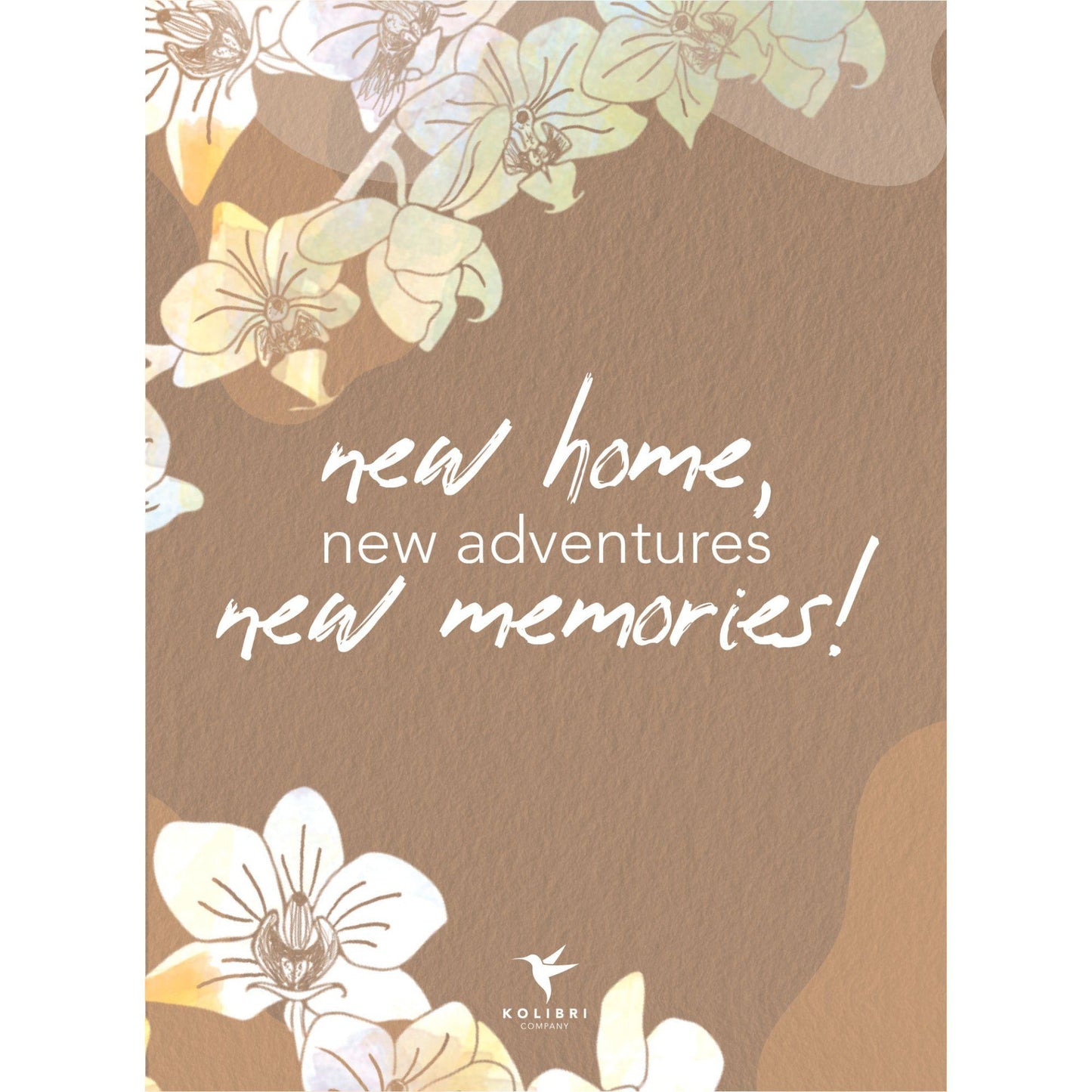 Grußkarte "New home"