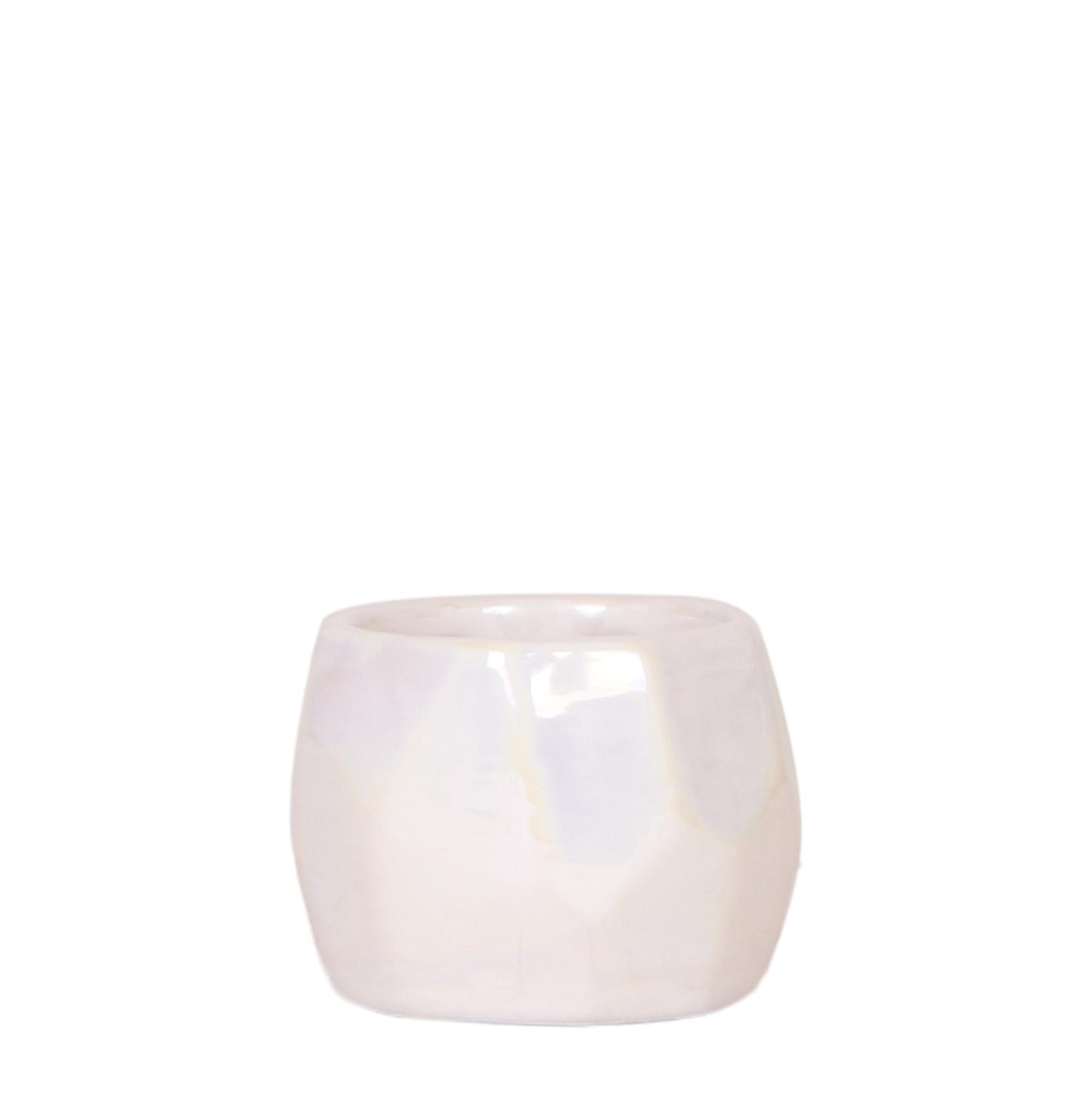Ziertopf Pearl travertine