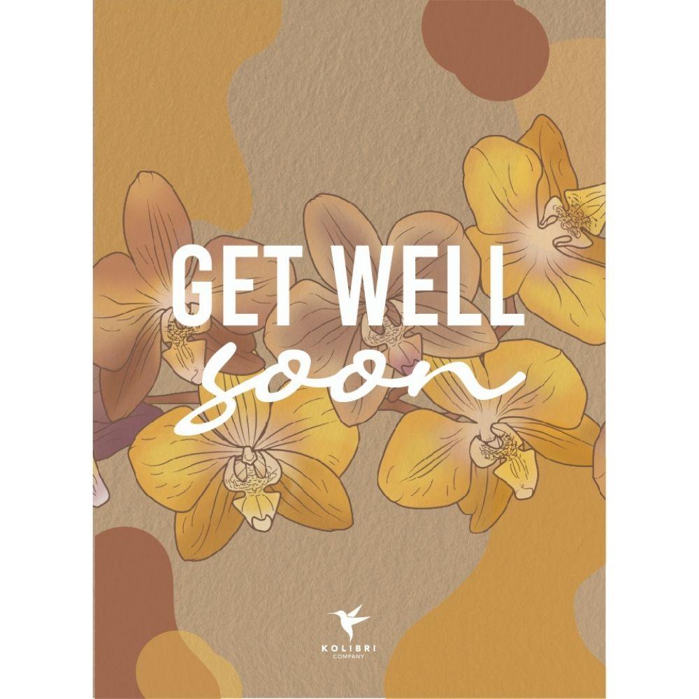 Grußkarte "Get well soon"