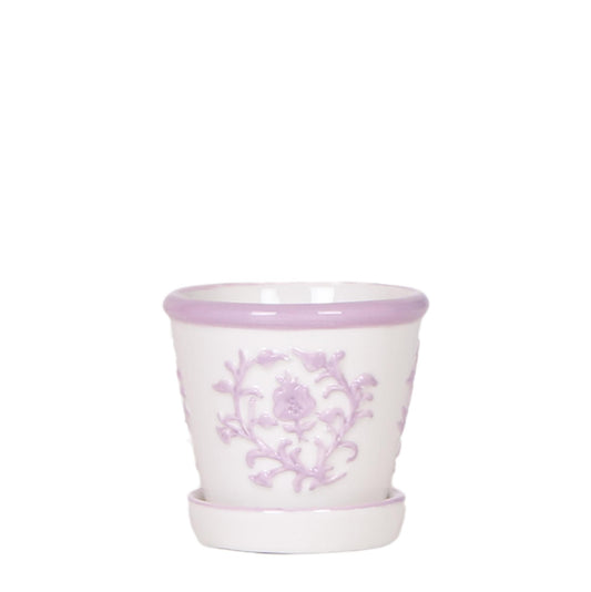 Ziertopf Málaga pink
