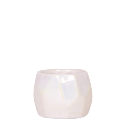 Ziertopf Pearl travertine