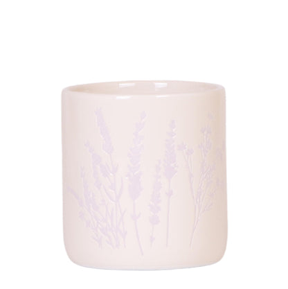 Ziertopf Floral lavendel