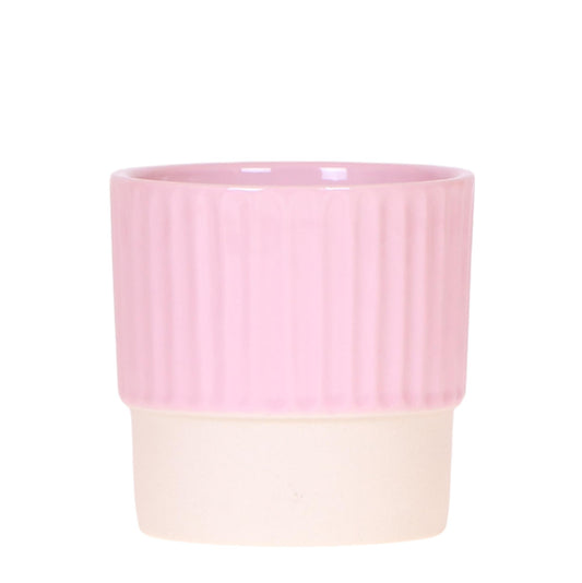 Ziertopf Butter rosa