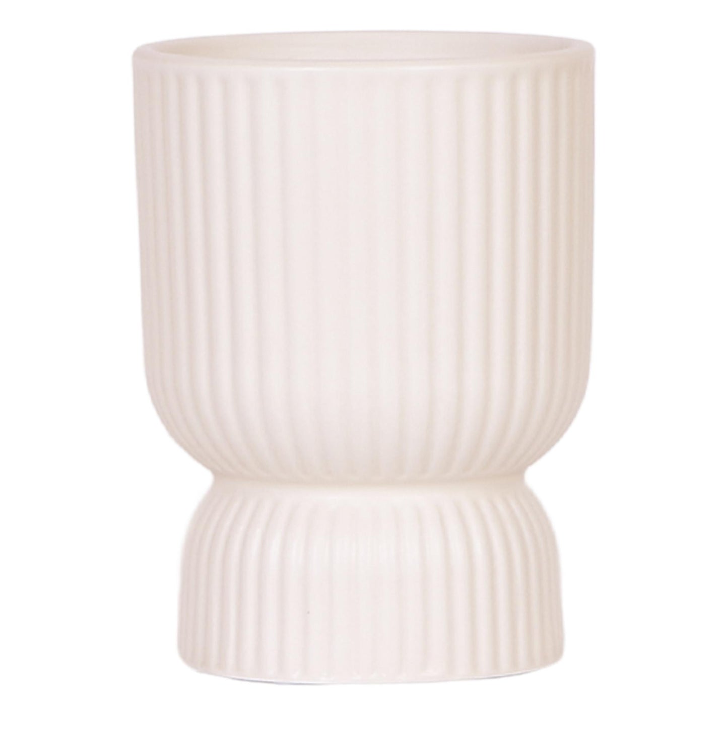 Ziertopf Diabolo creme
