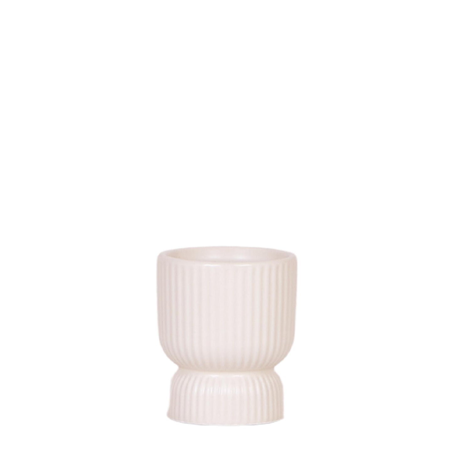 Ziertopf Diabolo creme