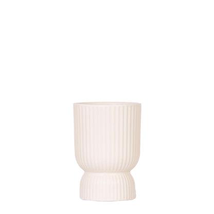 Ziertopf Diabolo creme