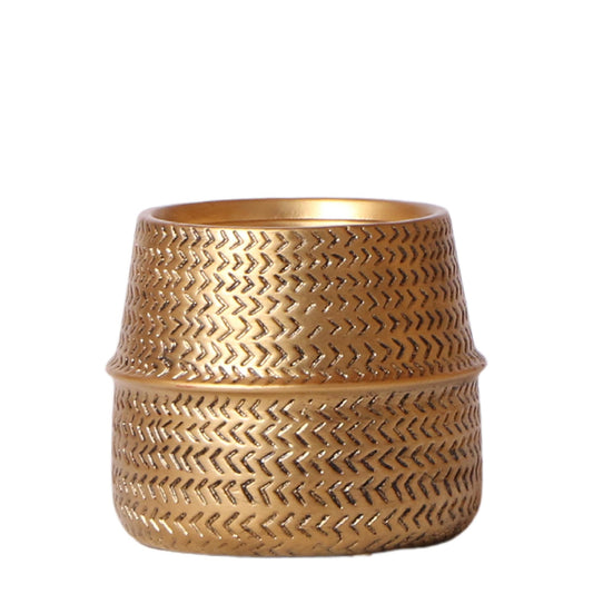 Ziertopf Groove Keramik