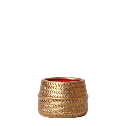 Ziertopf Groove Keramik