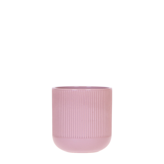 Ziertopf Flare rosa