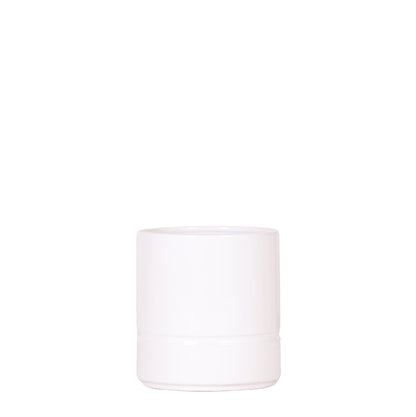 Ziertopf Pastel White