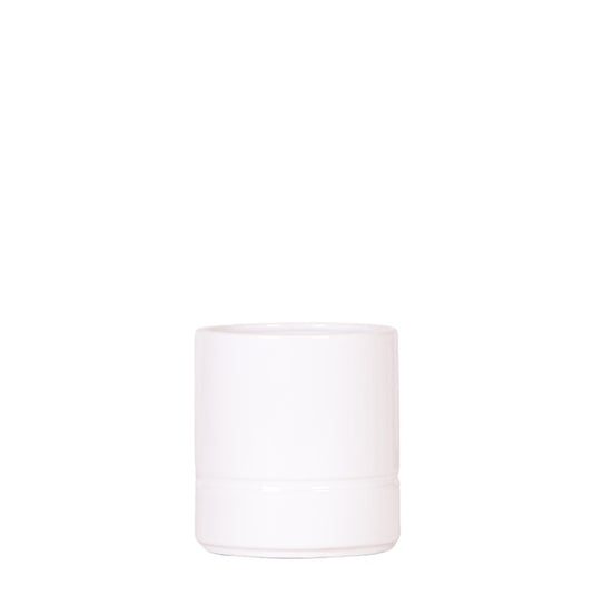 Ziertopf Pastel White