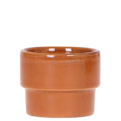 Kolibri Home | Timeless Übertopf - Oranje - Ø6 cm