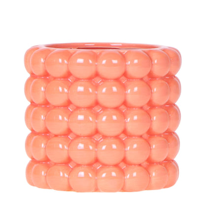 Kolibri Home | Poppy Ziertopf - Orange - Ø9cm