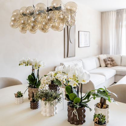 Kolibri Home | Cotton sierpot - Sand - Ø12cm