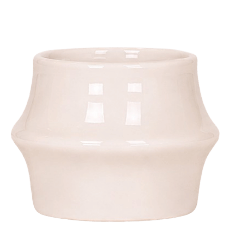 Kolibri Home | Clay Übertopf - Travertine - Ø9 cm