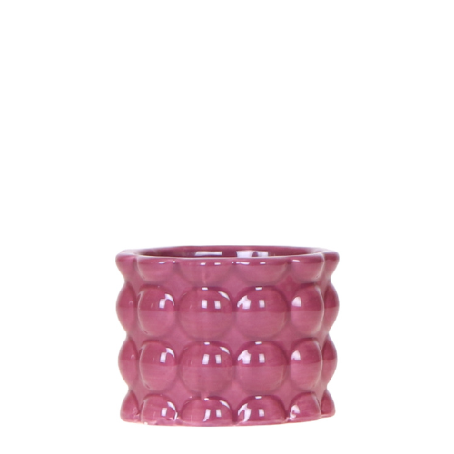 Kolibri Home | Cotton Shine Übertopf - Purple - Ø6cm