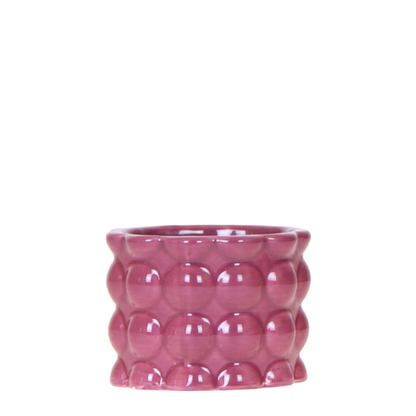 Kolibri Home | Cotton Shine Übertopf - Purple - Ø6cm