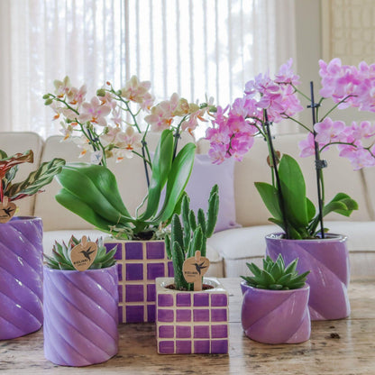 Kolibri Home | Candy Dekotopf - Lilac - Ø9cm