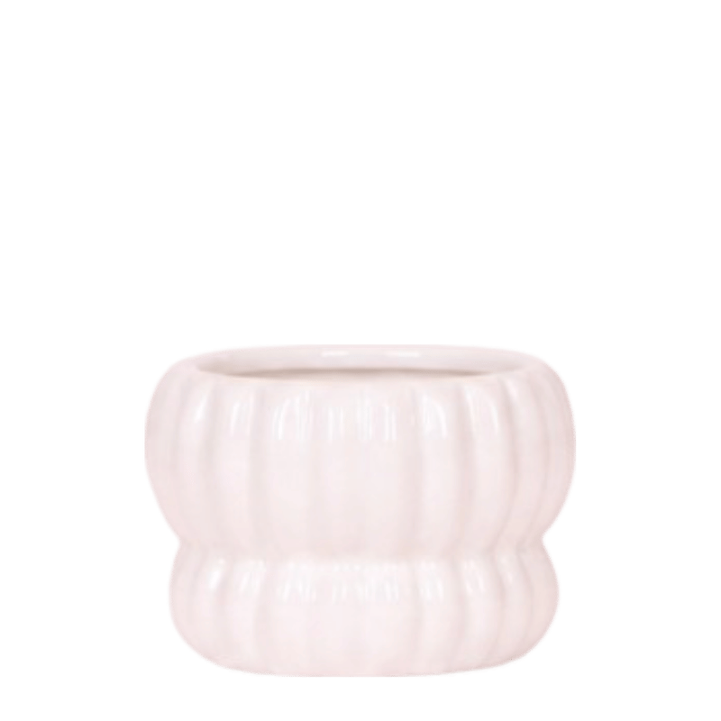Kolibri Home | Horizon Übertopf - Weiß - ∅6cm