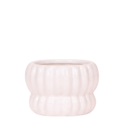 Kolibri Home | Horizon Übertopf - Weiß - ∅6cm
