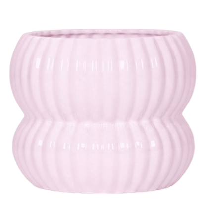 Kolibri Home | Horizon Übertopf - Hellrosa - ∅12cm