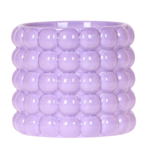 Kolibri Home | Poppy Ziertopf - Purple - Ø12cm