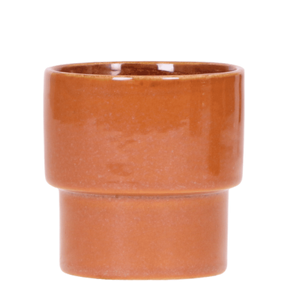 Kolibri Home | Timeless Übertopf - Oranje - Ø9 cm