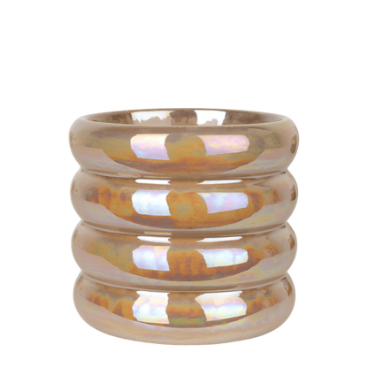 Kolibri Home | Glow Übertopf - Sand - Ø9cm
