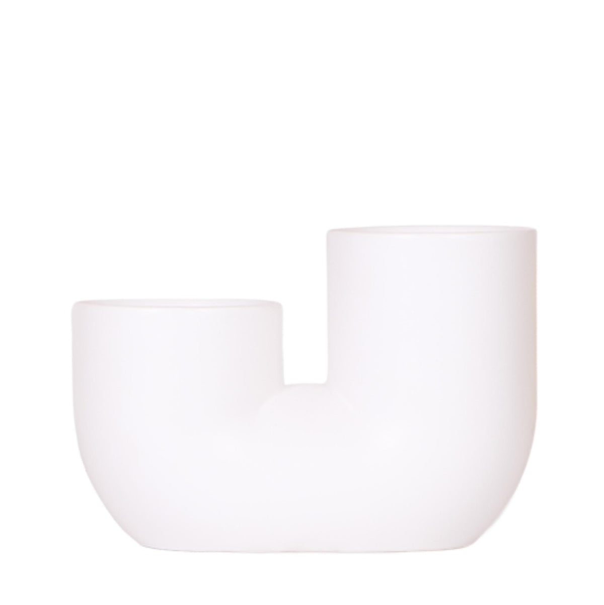 Kolibri Home | Tube Ziertopf - White