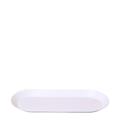 Kolibri Home | Teller oval - Ovales Tablett Ø30cm - White