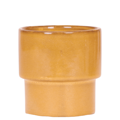 Kolibri Home | Timeless Übertopf - Geel - Ø9 cm