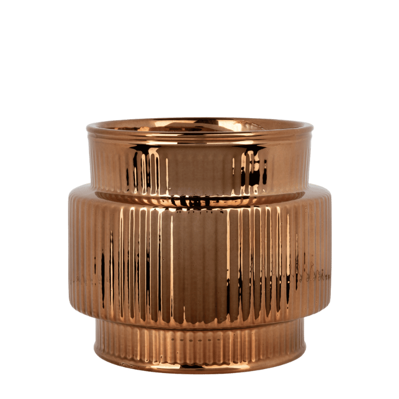 Kolibri Home | Allure Shiny Übertopf - Bronze - Ø9cm