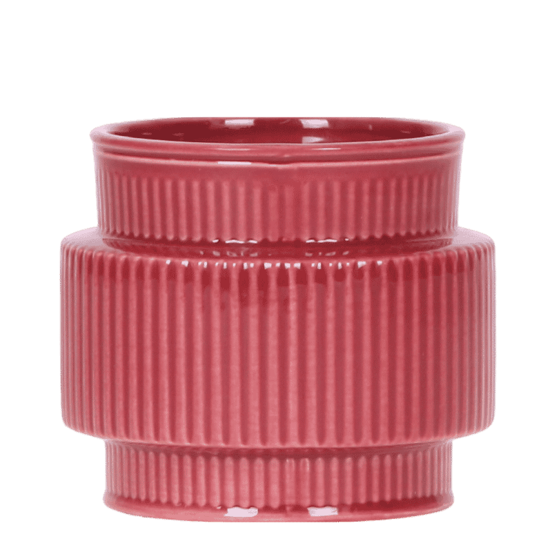 Kolibri Home | Allure Übertopf - Rood - Ø9cm