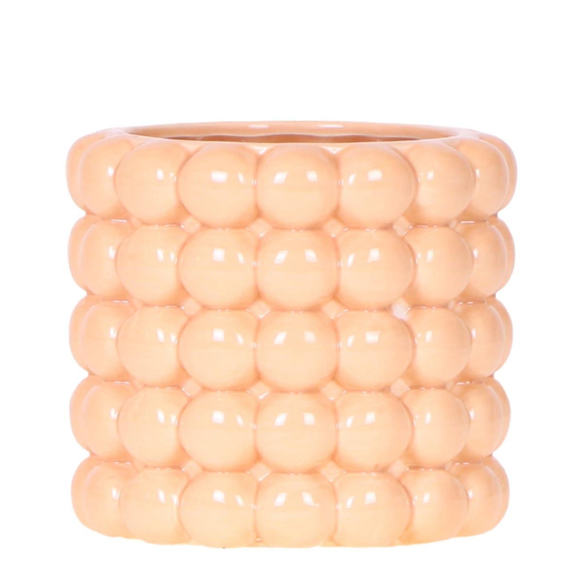 Kolibri Home | Poppy Ziertopf - Peach - Ø9cm