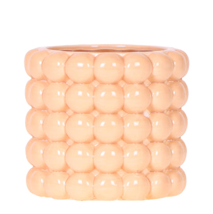Kolibri Home | Poppy Ziertopf - Peach - Ø9cm