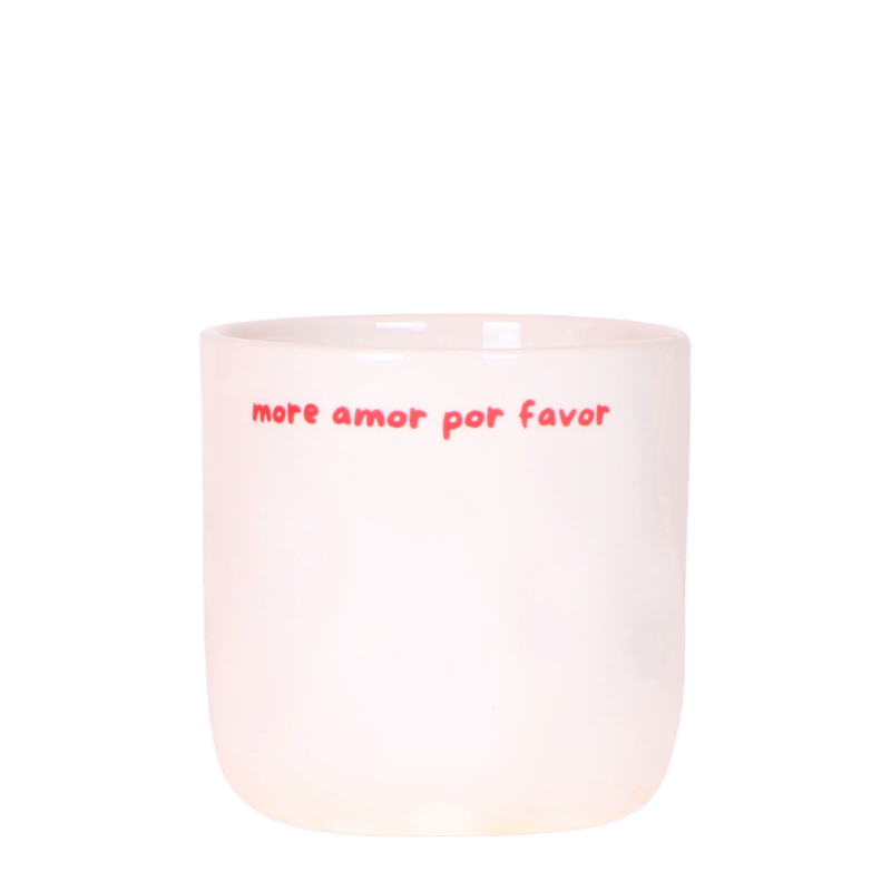 Kolibri Home | More Amor Por Favor Übertopf - Ø9cm