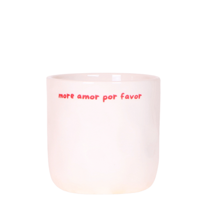 Kolibri Home | More Amor Por Favor Übertopf - Ø9cm