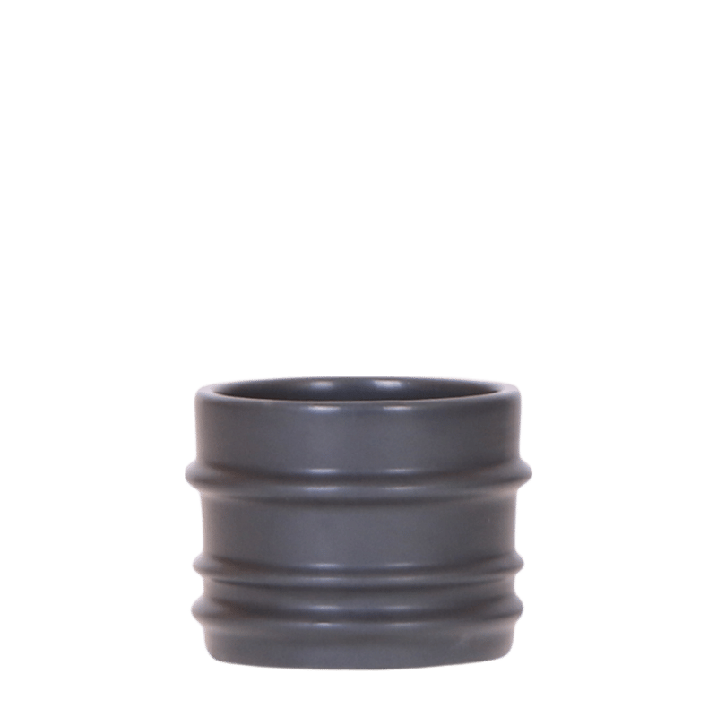Kolibri Home | Mellow-Übertopf - Zwart - Ø6cm