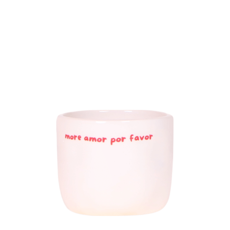 Kolibri Home | More Amor Por Favor Übertopf - Ø6cm