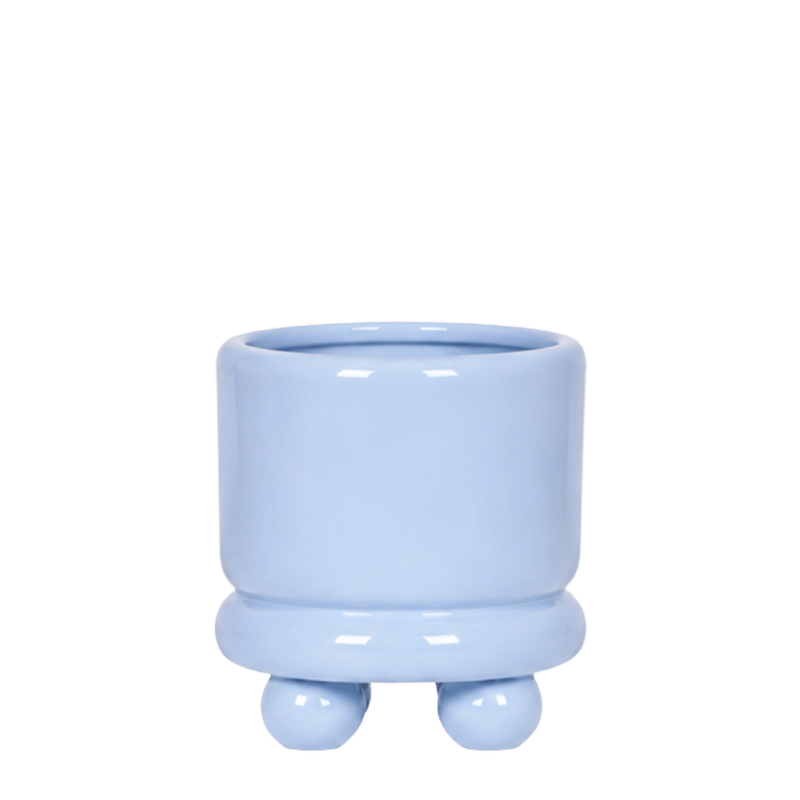 Kolibri Home | Dotty Übertopf - Blau - Ø6 cm