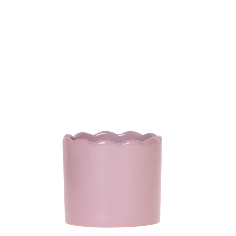 Kolibri Home | Curve Übertopf - Lila - Ø6cm