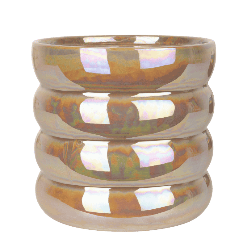 Kolibri Home | Glow Übertopf - Sand - Ø12cm