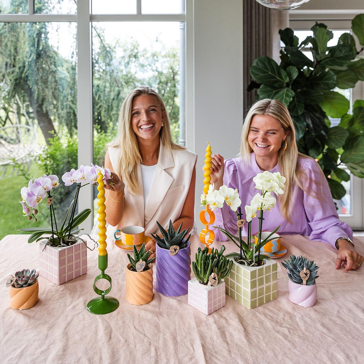 Kolibri Home | Candy Dekotopf | Hoch - Lilac - Ø9cm