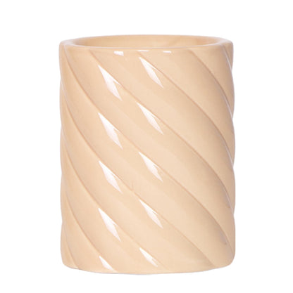 Kolibri Home | Candy Dekotopf | Hoch - Peach - Ø9cm