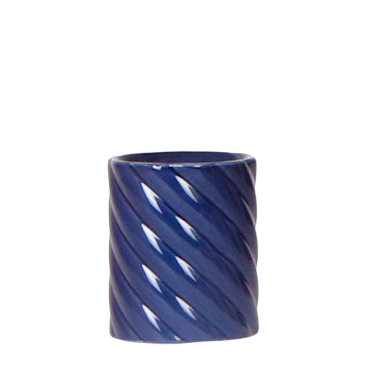 Kolibri Home | Candy Dekotopf | Hoch - Blue - Ø6cm