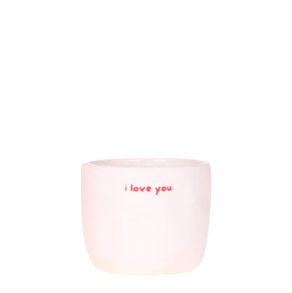Kolibri Home | I Love You Ziertopf - Ø6cm