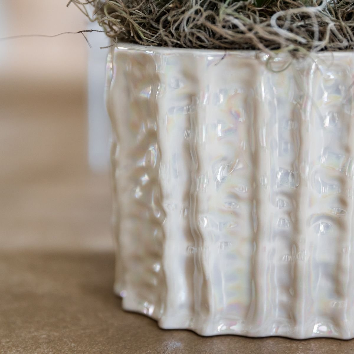 Kolibri Home | Oyster Twin Übertopf - Ø18 cm