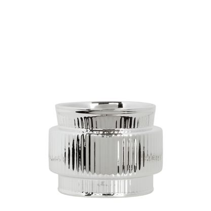 Kolibri Home | Allure Shiny Übertopf - Silber - Ø6cm