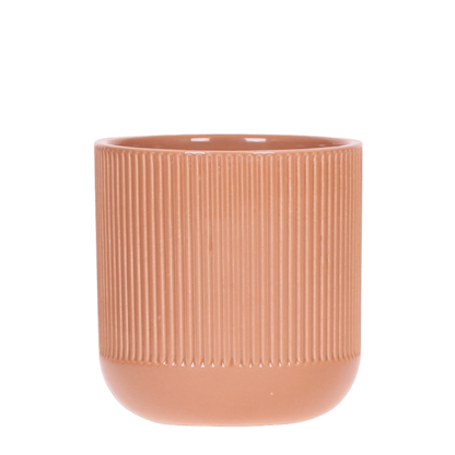 Kolibri Home | Flare Übertopf - Cognac - Ø9cm